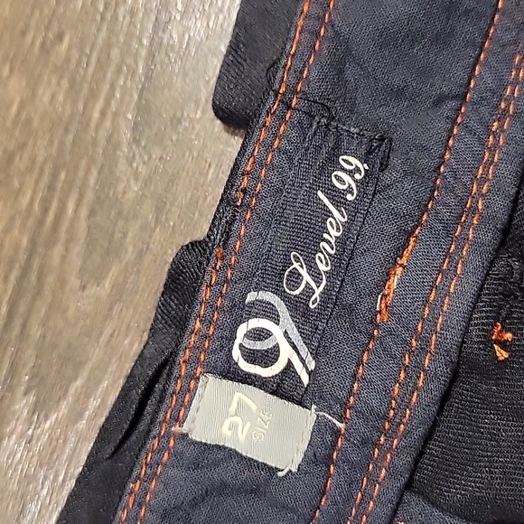 LEVEL 99 ANTHROPOLOGIE LINEN BLEND WIDE LEG SAILOR STYLE PANTS, 4 (27) - Picture 2 of 4